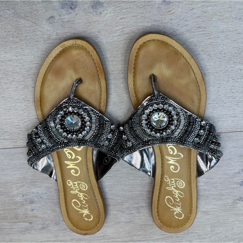 Naughty Monkey Beaded Sandals
